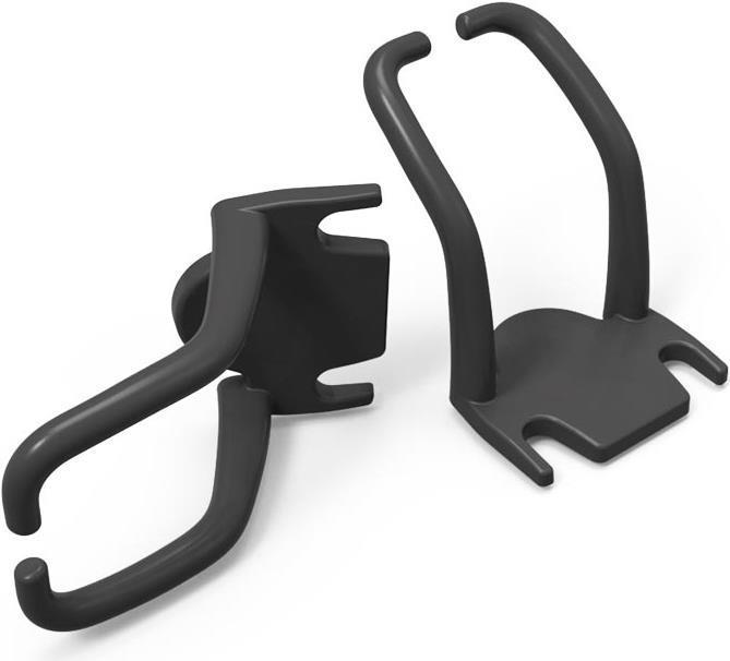 PATCHBOX PBCX8K organizer per cavi Supporto per cavo Supporto Nero 4 pezzoi (PATCHBOX PATCHCATCH 4PCS)