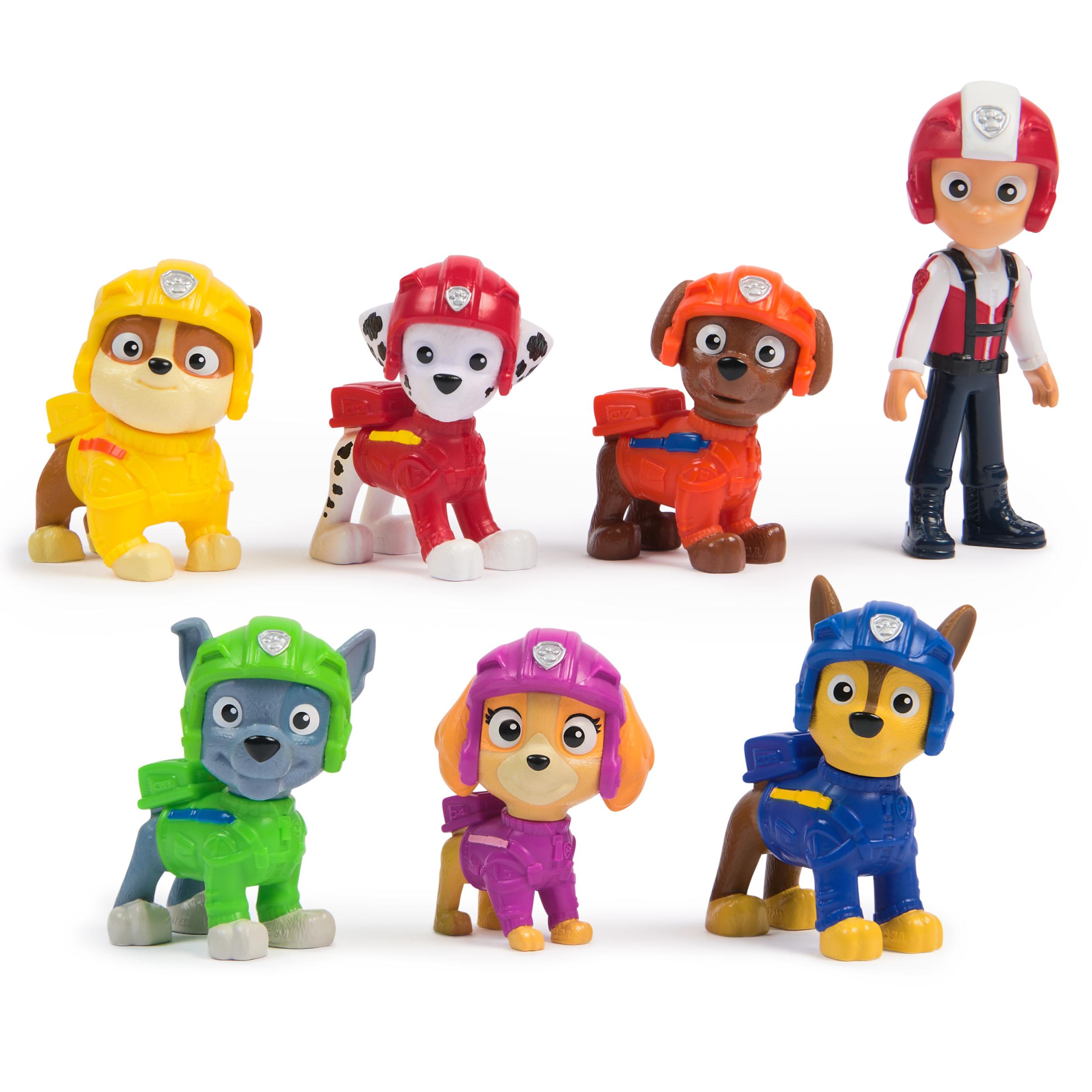 PAW Patrol Air Rescue, Confezione Regalo con Personaggi , con 7 cuccioli collezionabili, giocattoli per bambini e bambine dai 3