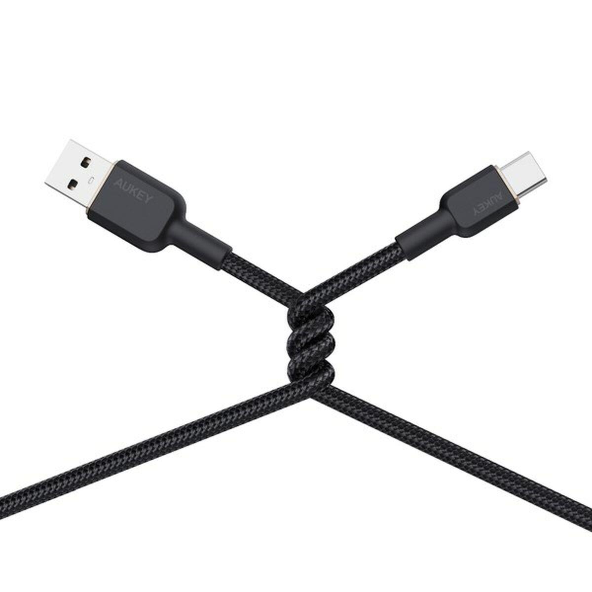 Cavo da USB-C a USB Aukey CB-NAC2 Nero 1,8 m
