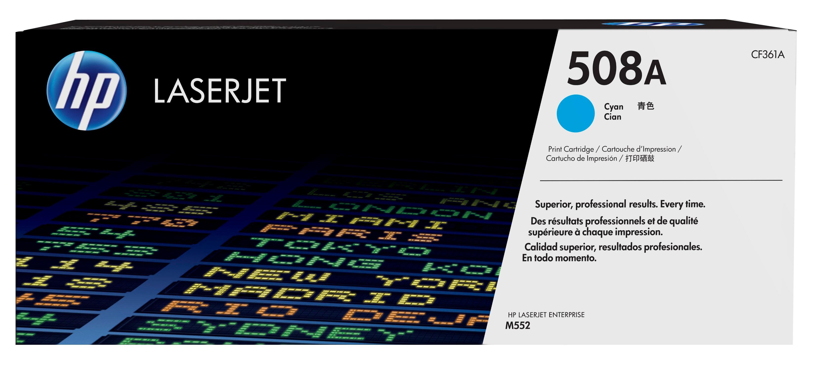 HP Cartuccia Toner ciano originale LaserJet 508A