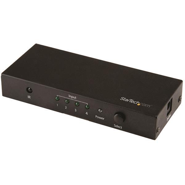 4-PORT HDMI SWITCHER - 4K...