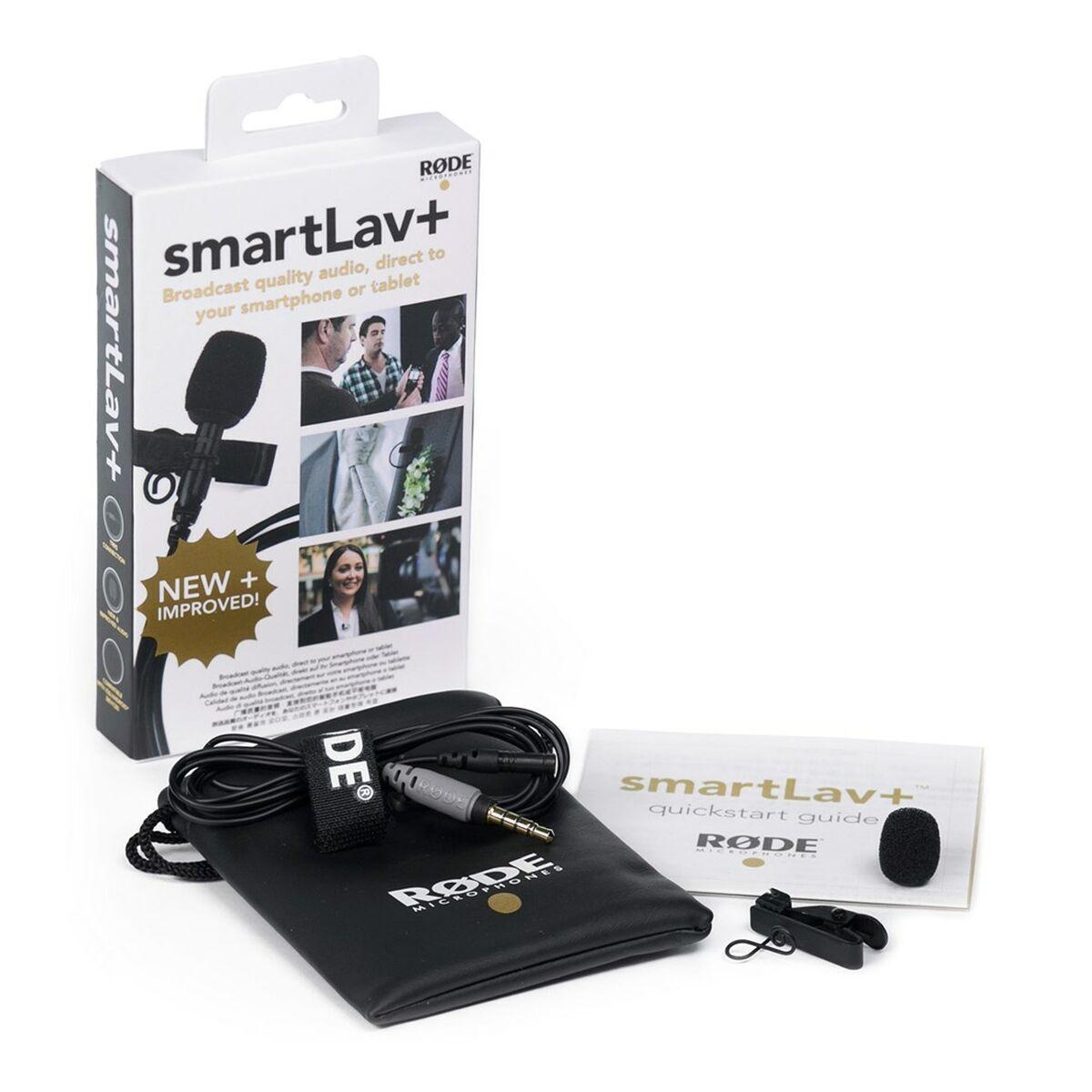SmartLav+ 1m cord - SmartLav+, Smartphone - microphone, 20 - 20000 Hz, 83 dB, 27 dB, 67 dB, Omnidirectional - Warranty: 12M