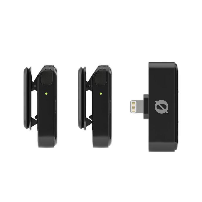 Cavalcare il wireless micro lampi nero