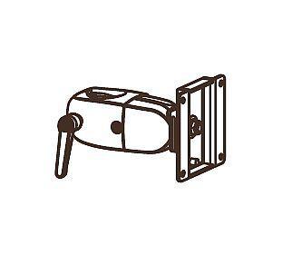 POLE CLAMP SINGLE PIVOT W/ P/L