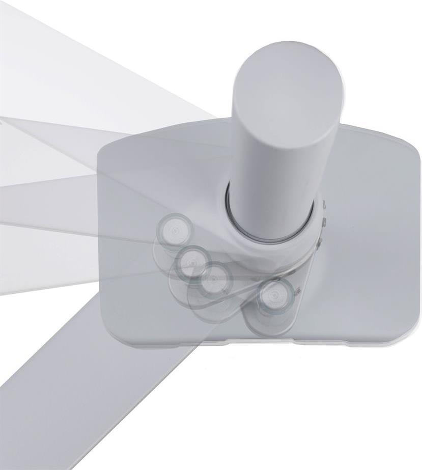 Ergotron LX One-Stop (Ergotron LX One-Stop Rotational Control Kit - Mounting component wrench screws collar stop post - anodize