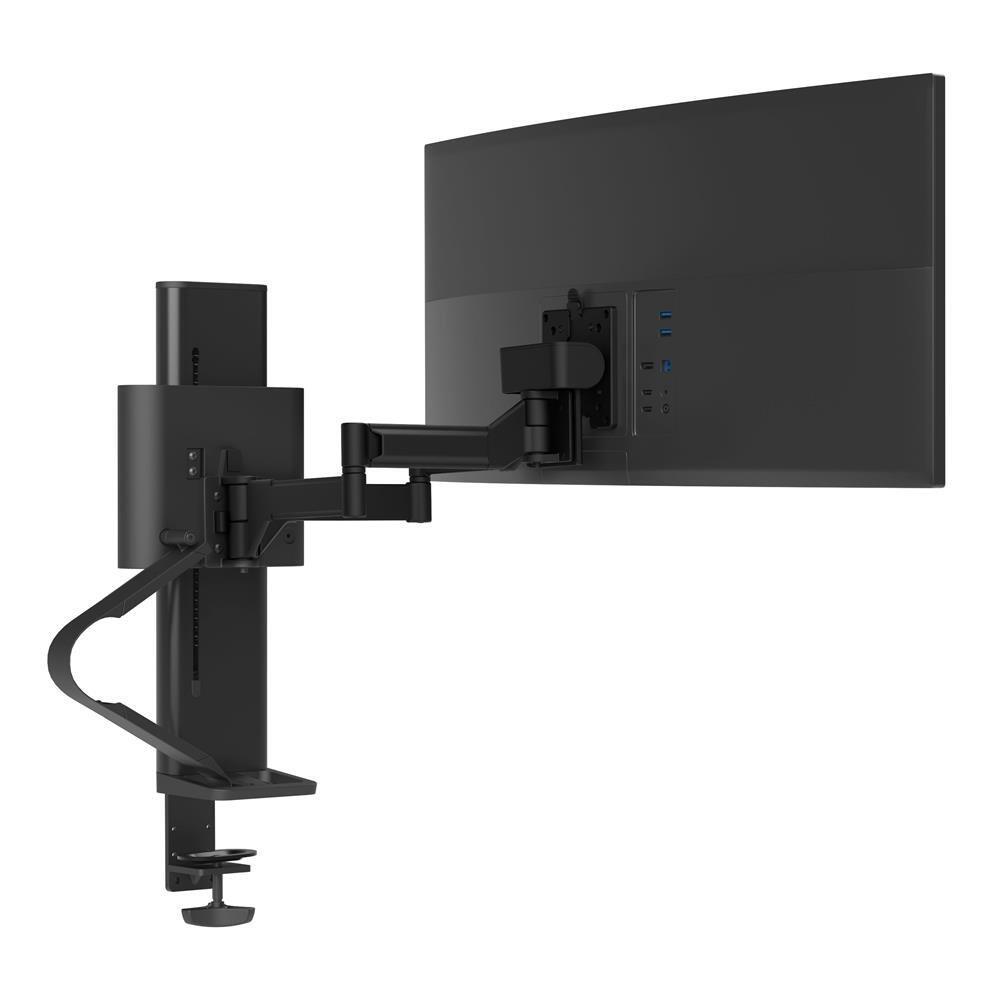 Ergotron TRACE 45-630-224 supporto da tavolo per Tv a schermo piatto 96,5 cm [38] Nero Scrivania (TRACE SINGLE MONITOR PANEL -