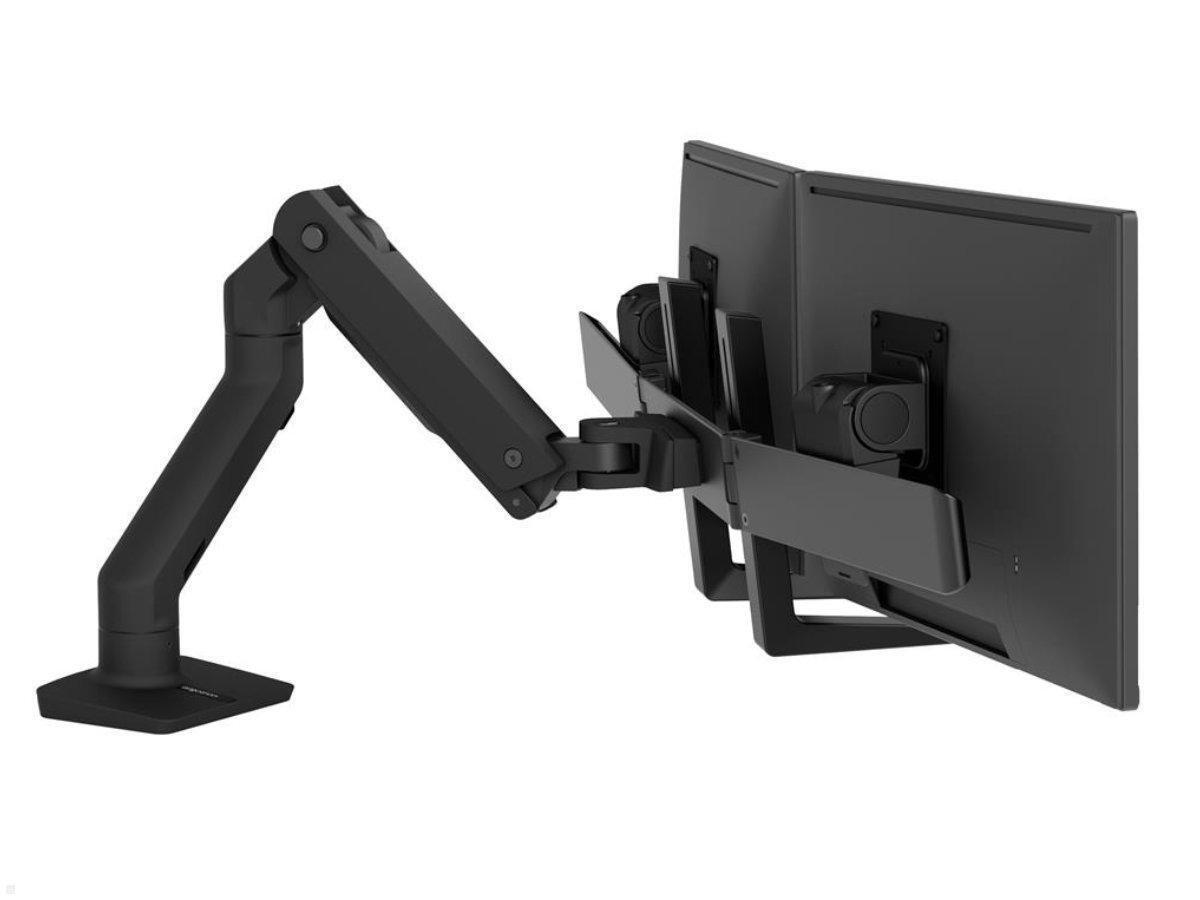 Ergotron HX Series 45-476-224 supporto da tavolo per Tv a schermo piatto 81,3 cm [32] Nero Scrivania (HX DUAL MONITOR ARM IN SC