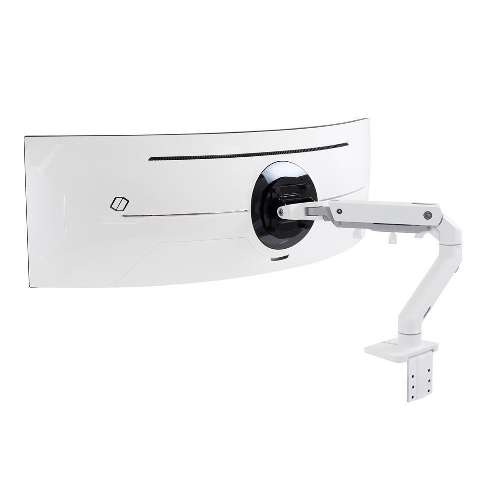 Ergotron HX Series 45-647-216 supporto da tavolo per Tv a schermo piatto 124,5 cm [49] Bianco Scrivania (HX DESK MONITOR ARM -