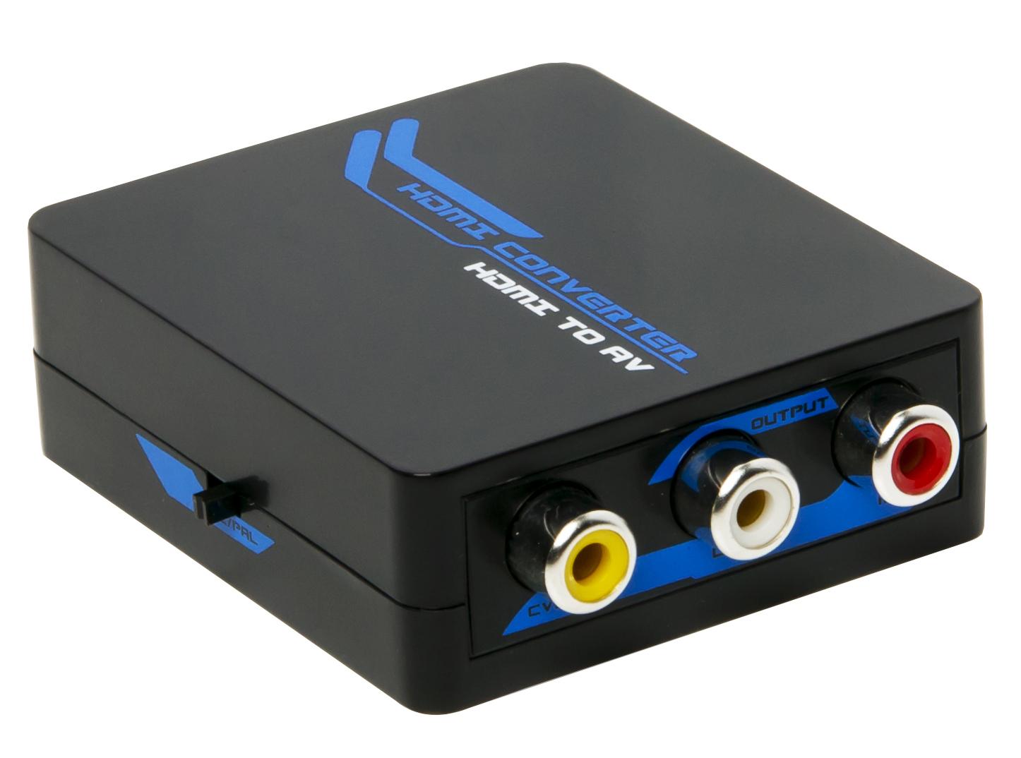 Mini Convertitore Video da HDMI a CVBS Audio HDMI1.3