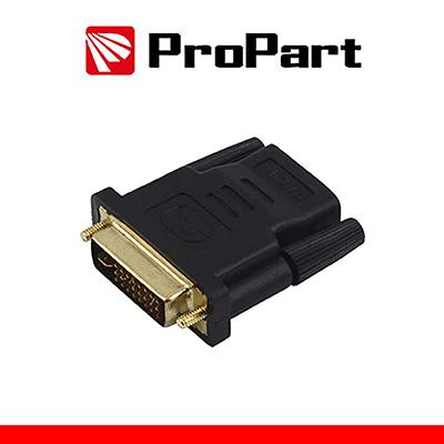 Adattatore Spina DVI Dual Link(241)-Presa HDMI(19PIN) dorat