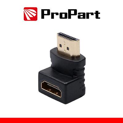 Adattatore Spina HDMI (19PIN) Presa HDMI (19PIN) 90 dorat