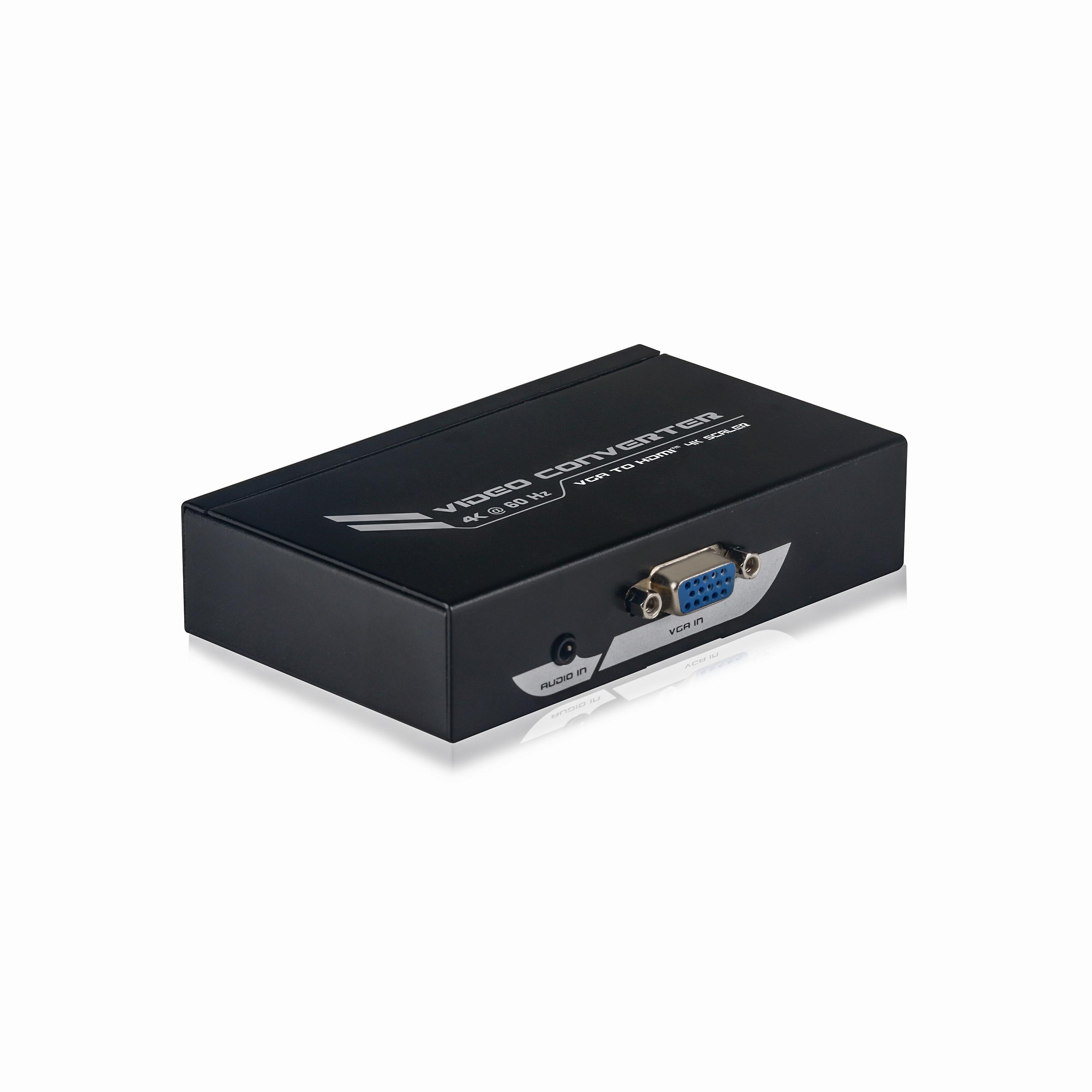 Mini Convertitore attivo da VGAAudio a HDMI 4K Scaler