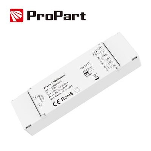 Dimmer DALI 1CH10A 0/1-10V...