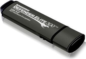 Kanguru Defender Elite300-128GB USB Stick USB Type-A 3.2 Gen 1 (3.1 Gen 1) Grigio nero (KDFE300-128G)