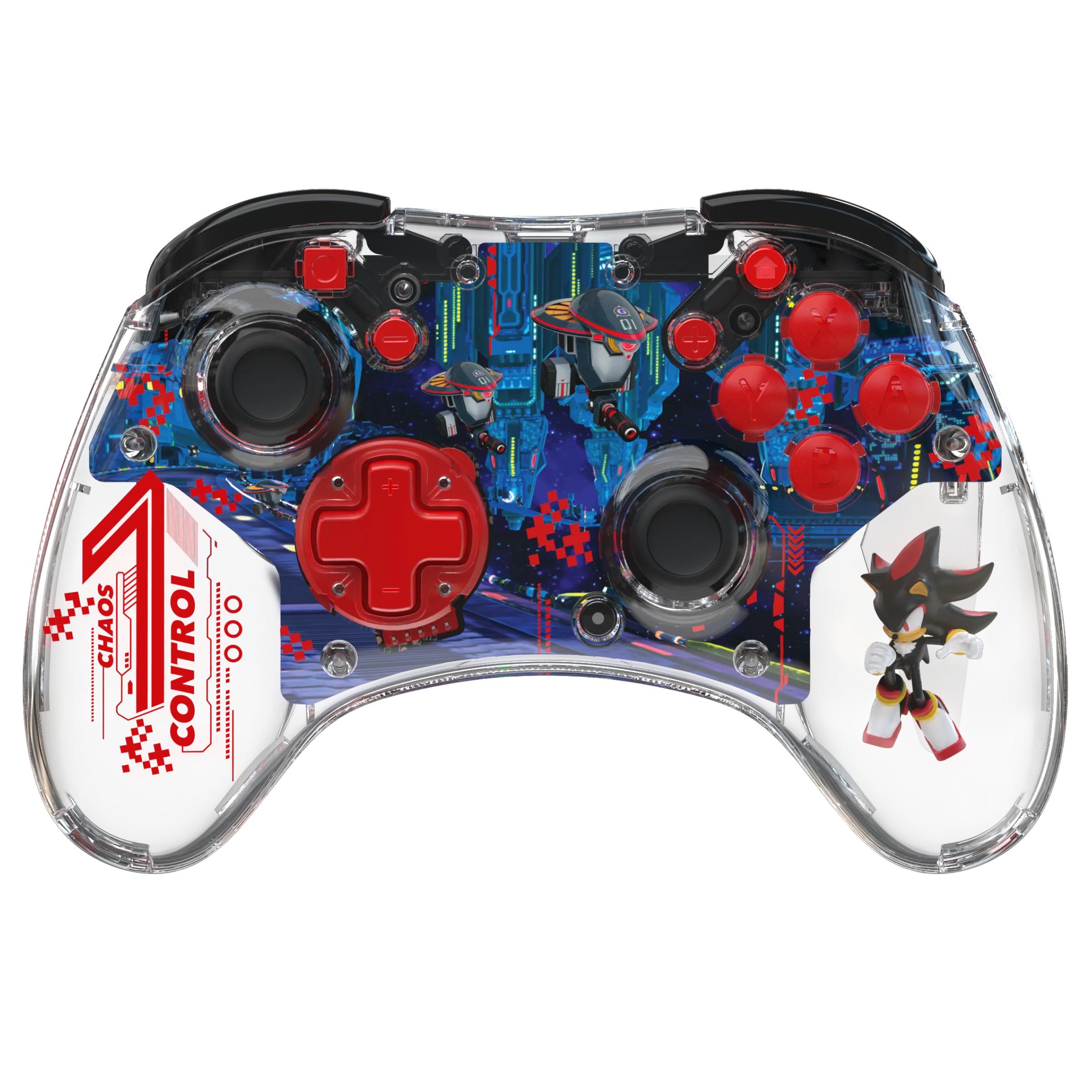 PDP Shadow Space Colony ARK REALMz Multicolore, Trasparente USB Gamepad Nintendo Switch