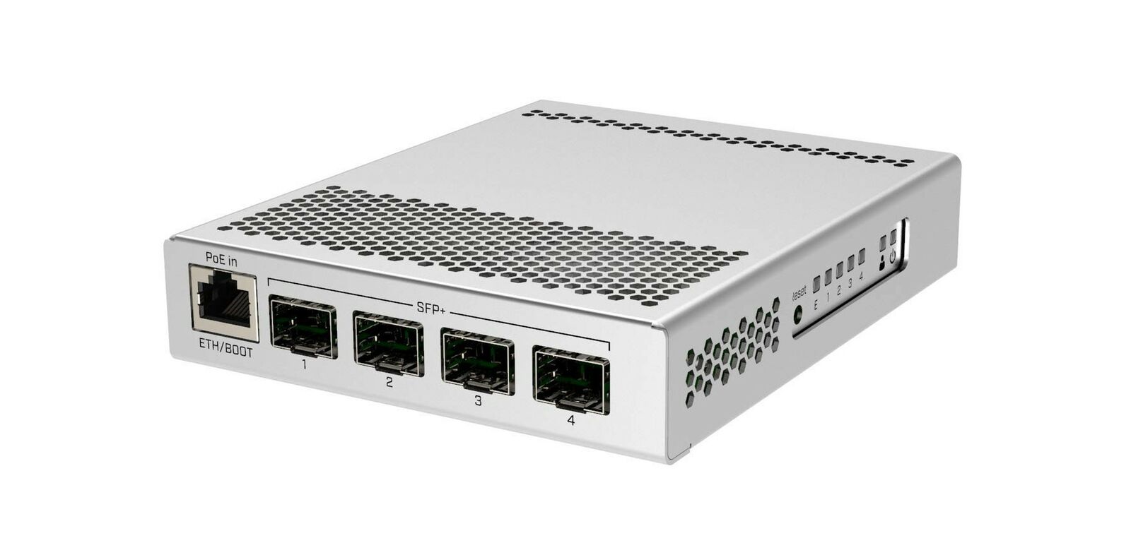 CRS305-1G-4S+IN, Gestito, Gigabit Ethernet 10-100-1000, PoE