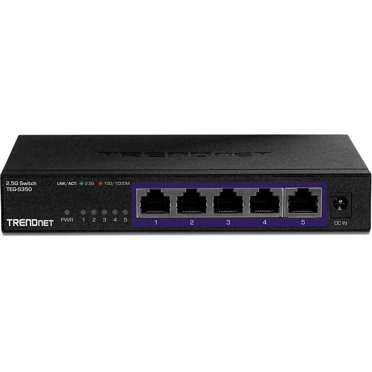Trendnet TEG-S380 switch di rete Non gestito Gigabit Ethernet [10/100/1000] Nero (TRENDnet TEG-S380 8-Port Unmanaged 2.5G Switc