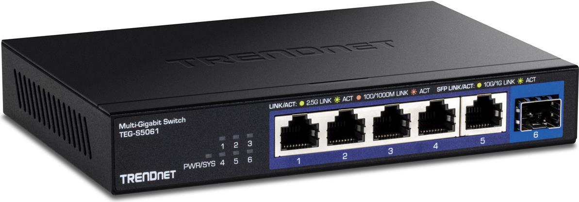 6-PORT 2.5G UNMANAGED SWITCH
