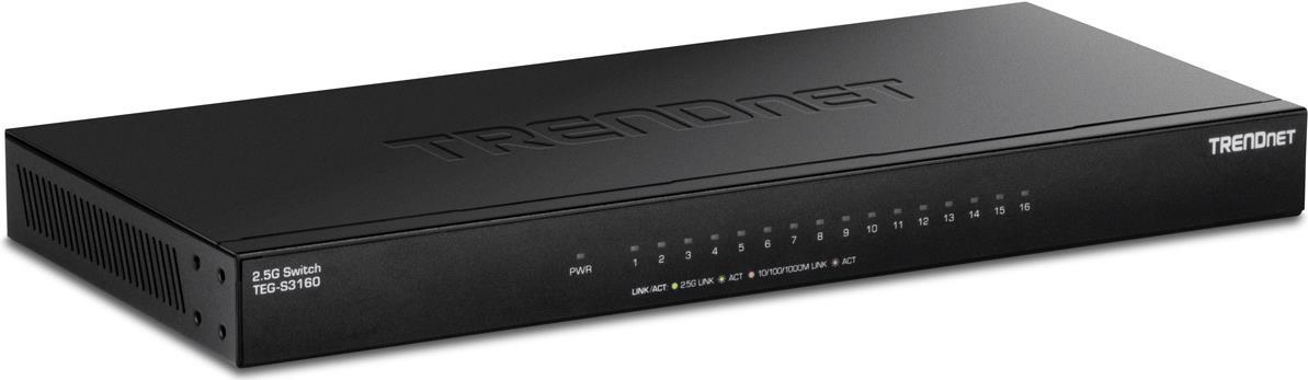Trendnet Switch desktop da 2,5 g non gestiti a 16 porte