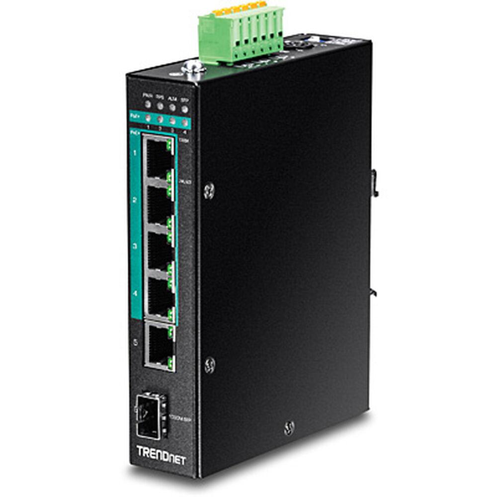 6PORT HARDENED INDUSTRL GIGABIT
