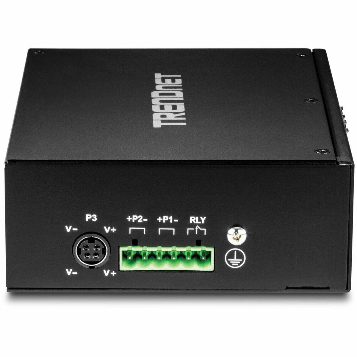 Trendnet TI-PG102 switch di rete Non gestito Gigabit Ethernet [10/100/1000] Supporto Power over Ethernet [PoE] Nero (TRENDnet T