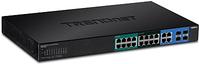 Switch 20 porte Gbit UPoE 370W Web Smart 19