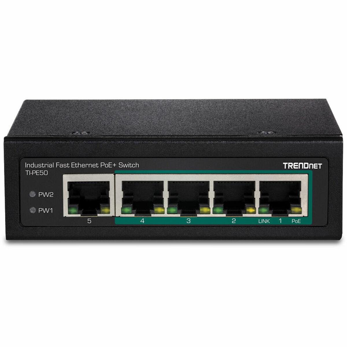 5-PORT IND.FAST ETH POE+ SWITCH