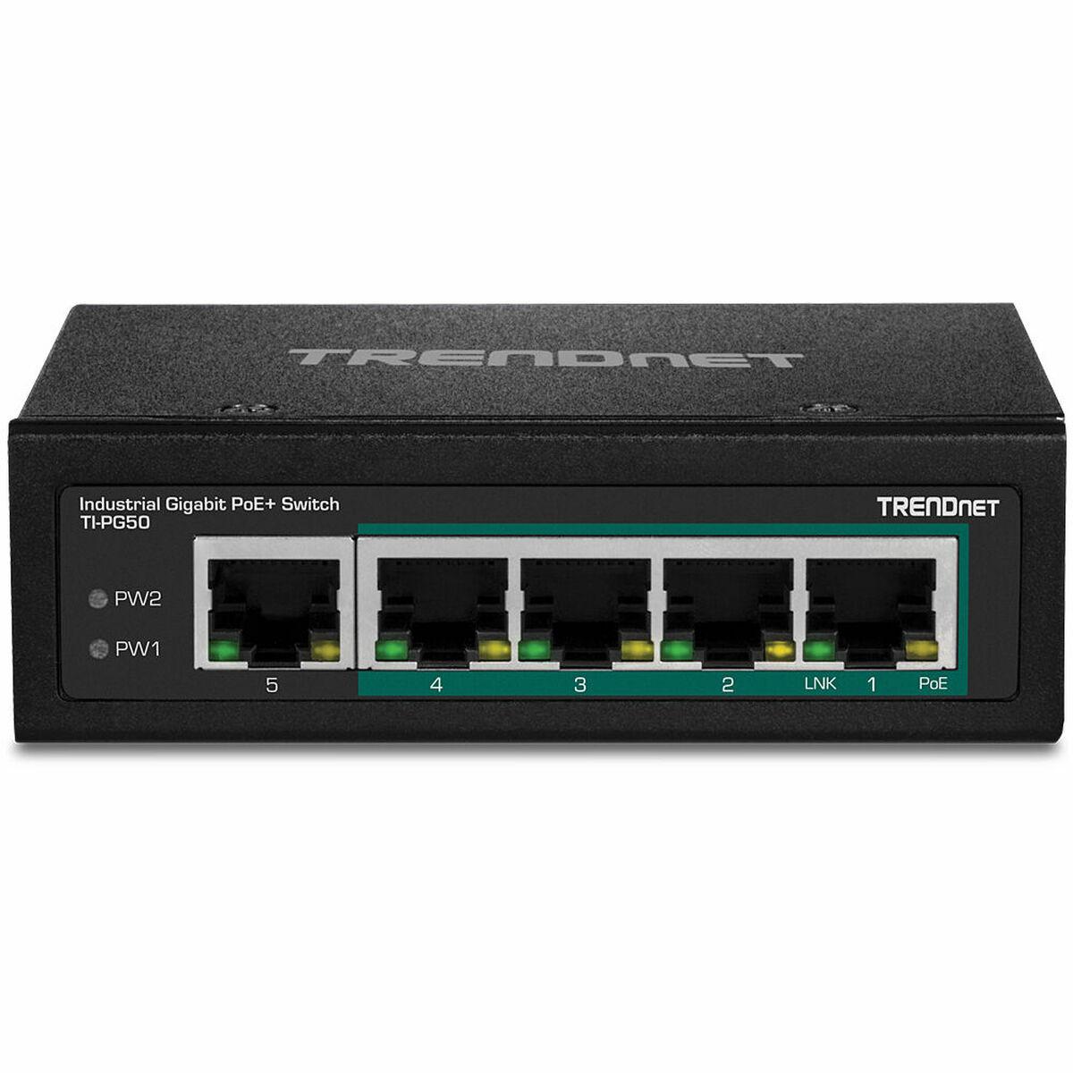 5-PORT INDUSTRIAL GIGABIT POE+