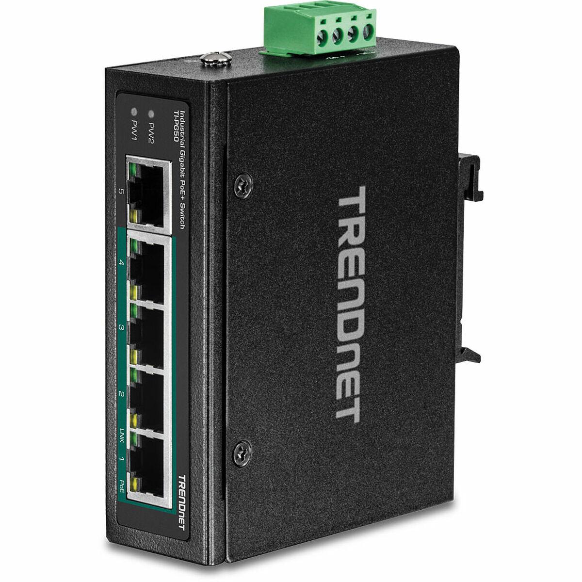 5-PORT INDUSTRIAL GIGABIT POE+