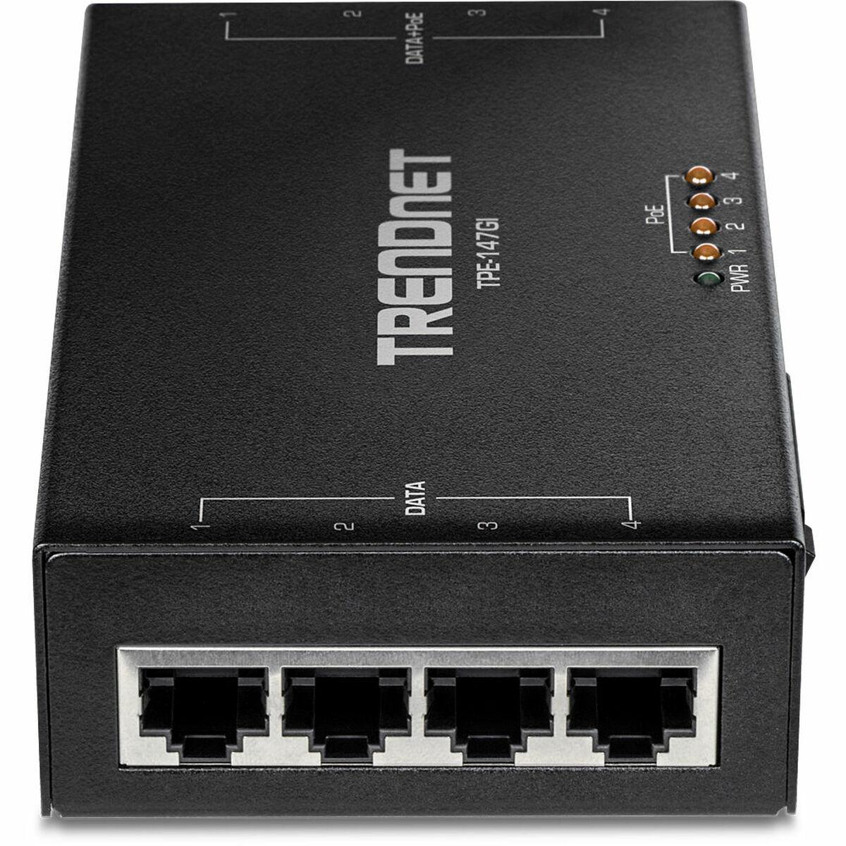 65W 4-PORT GIGABIT POE+