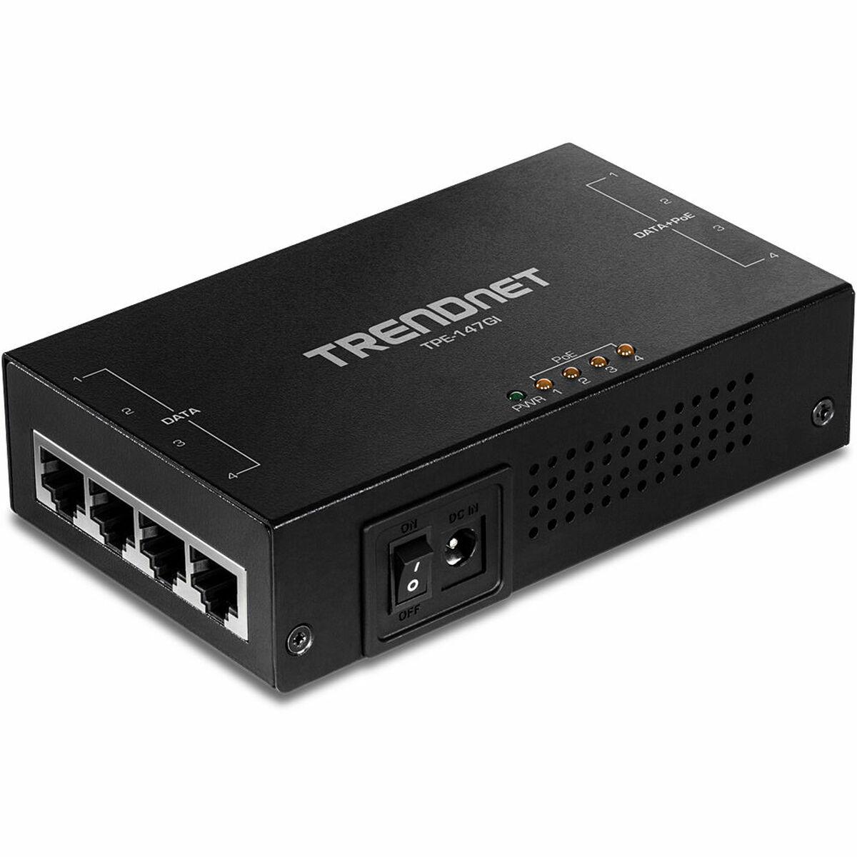 65W 4-PORT GIGABIT POE+