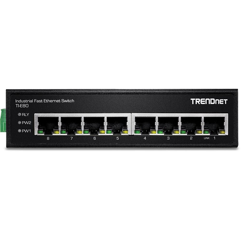 8-PORT IND.FAST ETH SWITCH