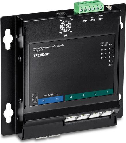 6-PORT INDUSTRIAL GIGABIT POE+