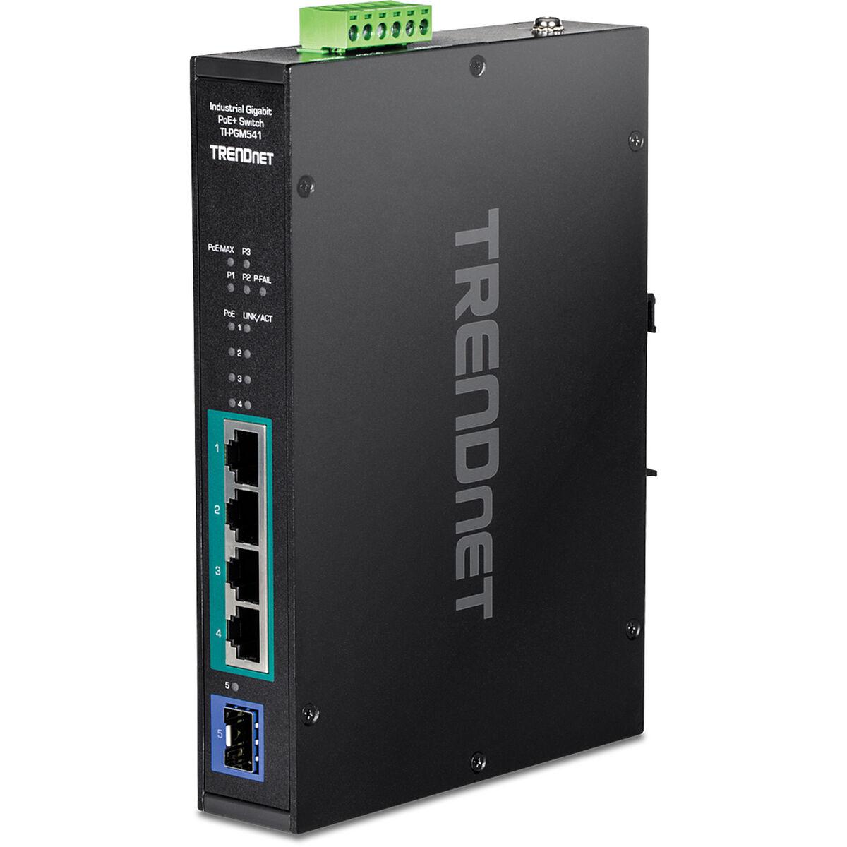 5-PORT INDUSTRIAL GIGABIT POE+