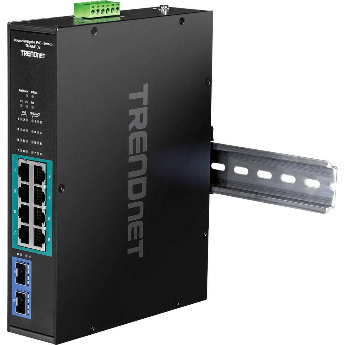 10-PORT INDUSTRIAL GIGABIT POE+