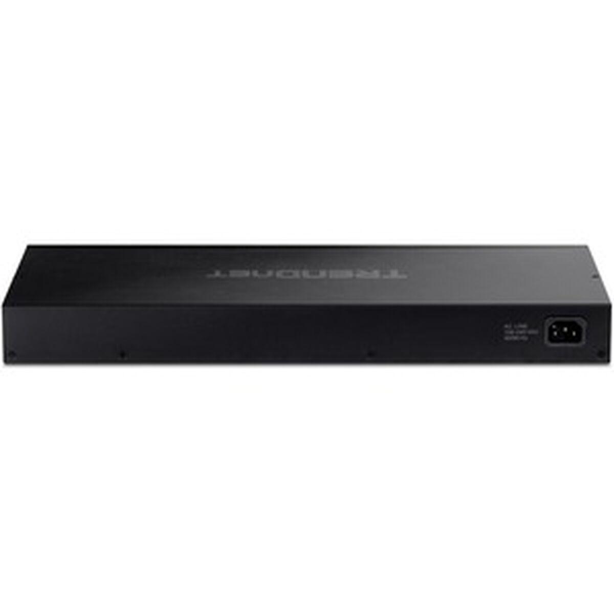 Trendnet TPE-TG262 switch di rete Non gestito L2 Gigabit Ethernet 10/100/1000 Supporto Power over Ethernet PoE 1U Nero (26-PORT