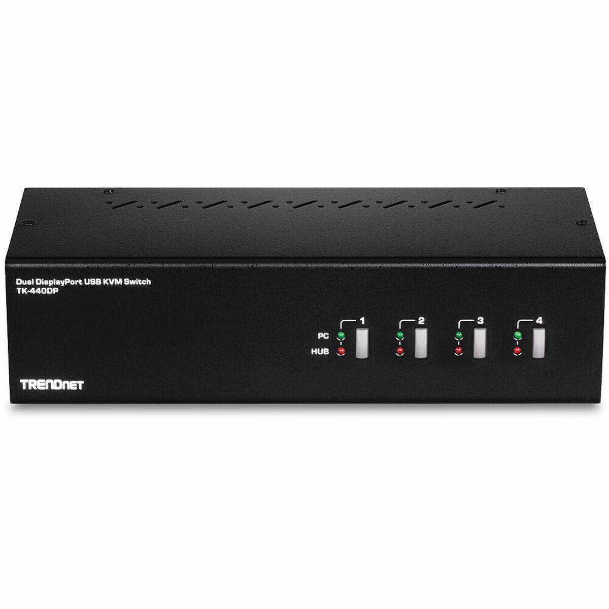 4-PORT DISPLAY PORT KVM SWITCH