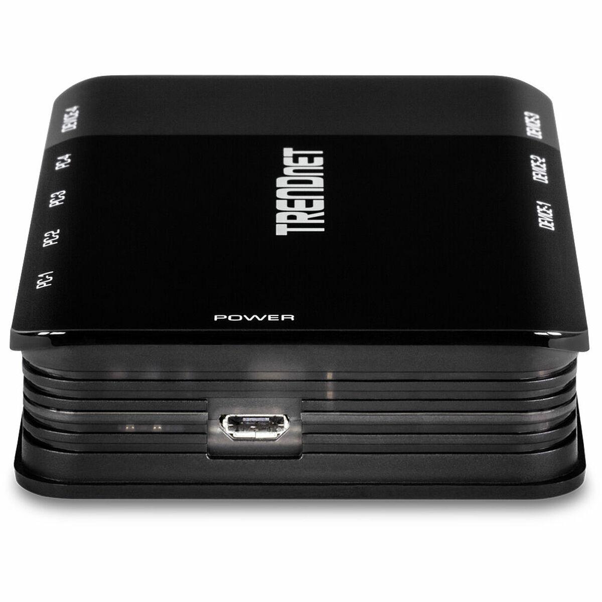 Trendnet TK-U404 dati del computer switcher (TRENDnet TK-U404 4 Computer 4-Port USB 3.1 Sharing Switch 2Years warranty)