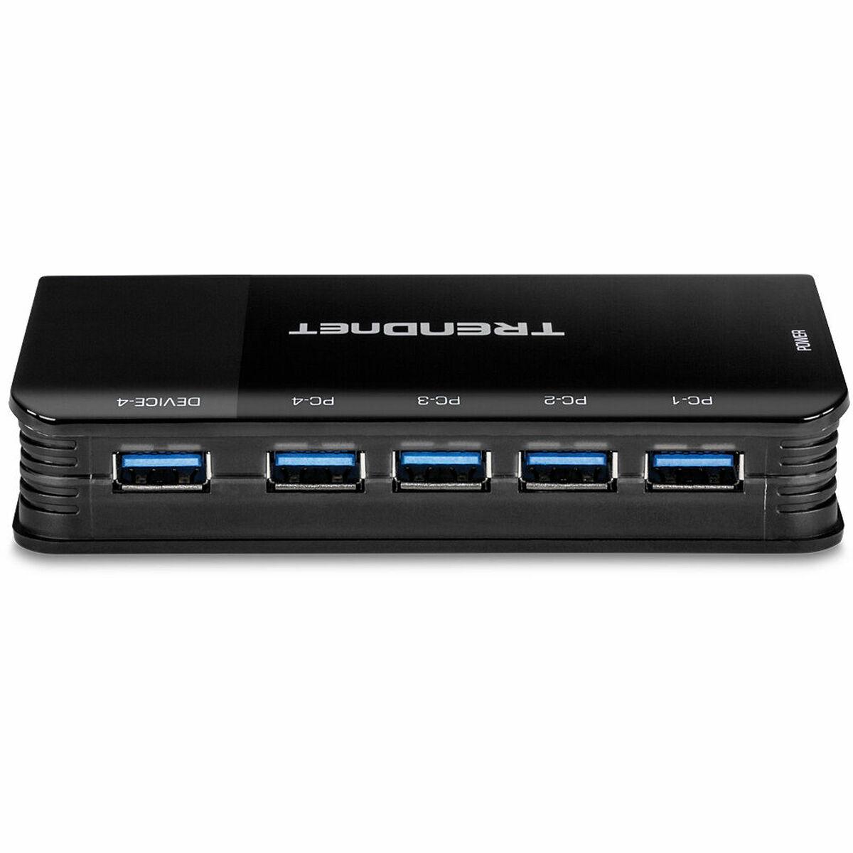 Trendnet TK-U404 dati del computer switcher (TRENDnet TK-U404 4 Computer 4-Port USB 3.1 Sharing Switch 2Years warranty)