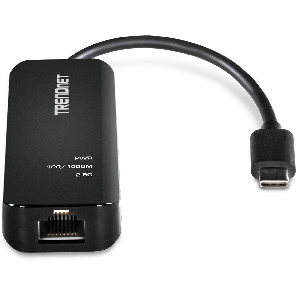 Trendnet TUC-ET2G scheda di rete e adattatore Ethernet 2500 Mbit/s (USB-C 3.1 TO 2.5GBASE-T - ETHERNET ADAPTER)