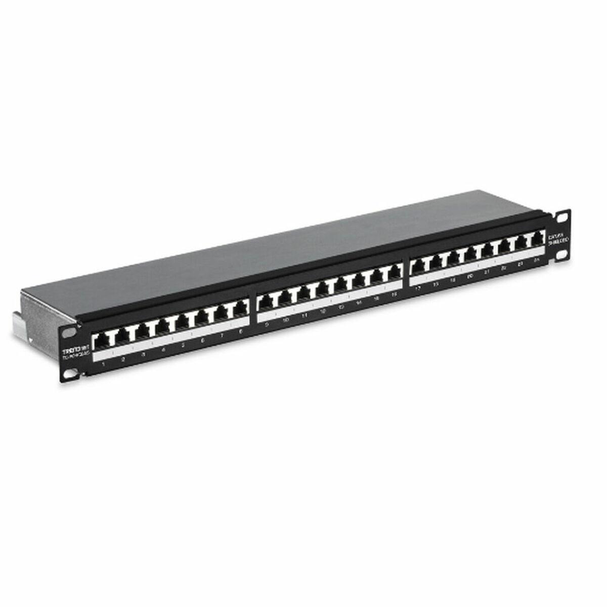 Trendnet TC-P24C6AS pezzo di pannello 1U (TRENDnet TC-P24C6AS 24-Port Cat6a Shielded Patch Panel [2Years warranty])