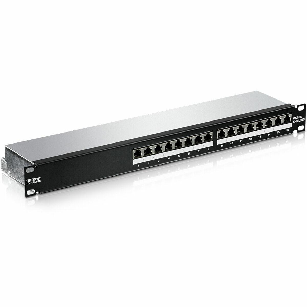 Trendnet TC-P16C6AS pezzo di pannello 1U (TRENDnet TC-P16C6AS 16-Port Cat6a Shielded Patch Panel [2Years warranty])