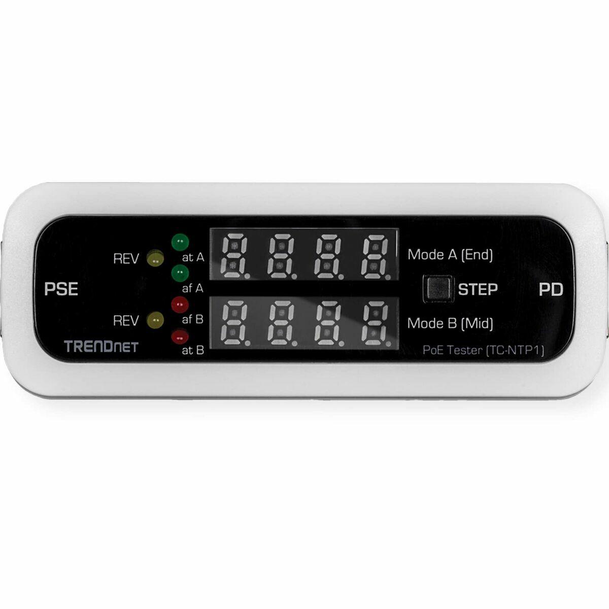 Trendnet TC-NTP1 analizzatore network Nero (TRENDnet TC-NTP1 Inline PoE Tester 2Years warranty)