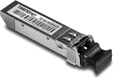 Trendnet TE100-MGBS20-SFP (Mini-GBIC)-Trasceiver Modulo-Gigabit Ethernet-1000Base-LX, Fibra Channel-LC Single Mode-1310 Nm (TE1