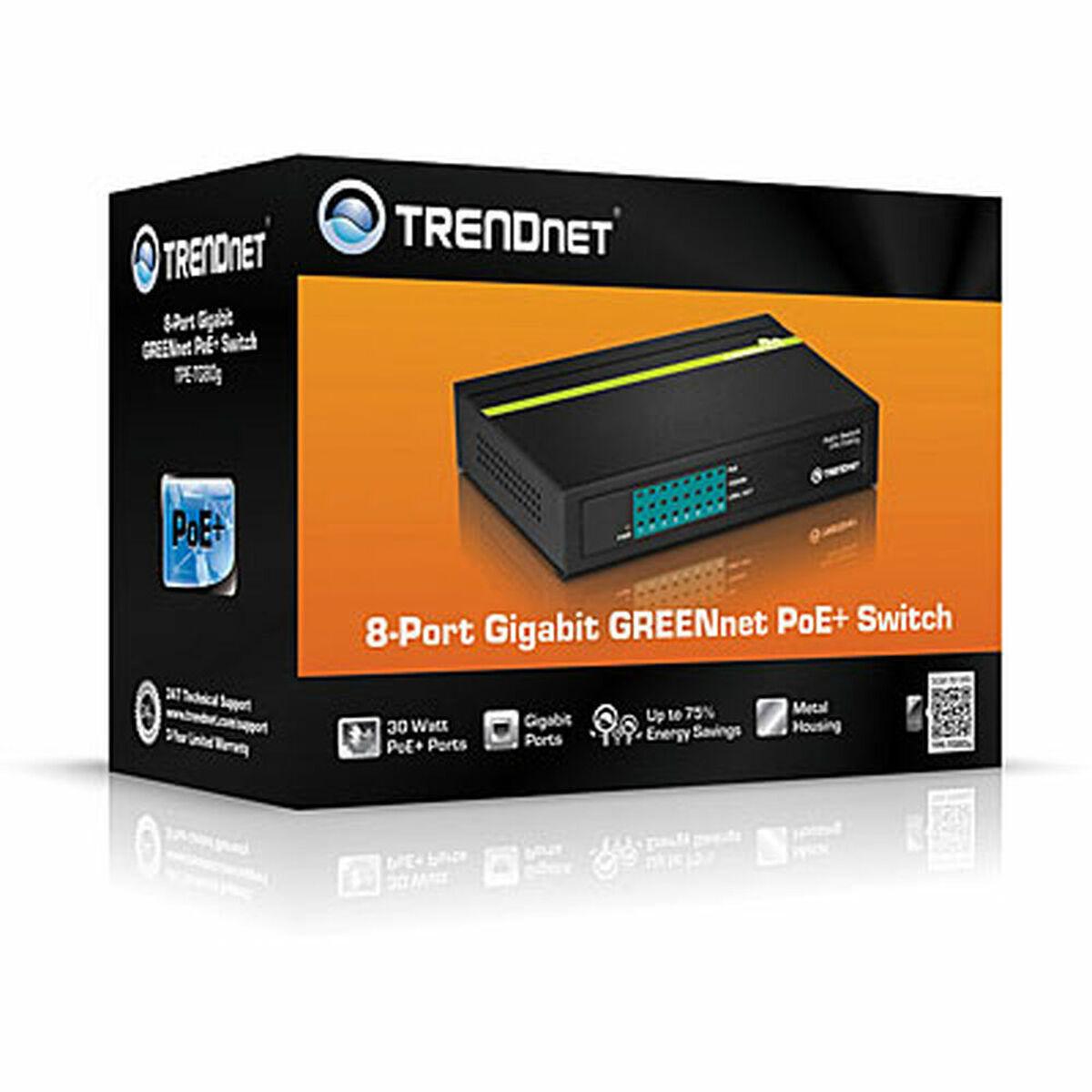 8-PORT GREENNET GIGABIT POE