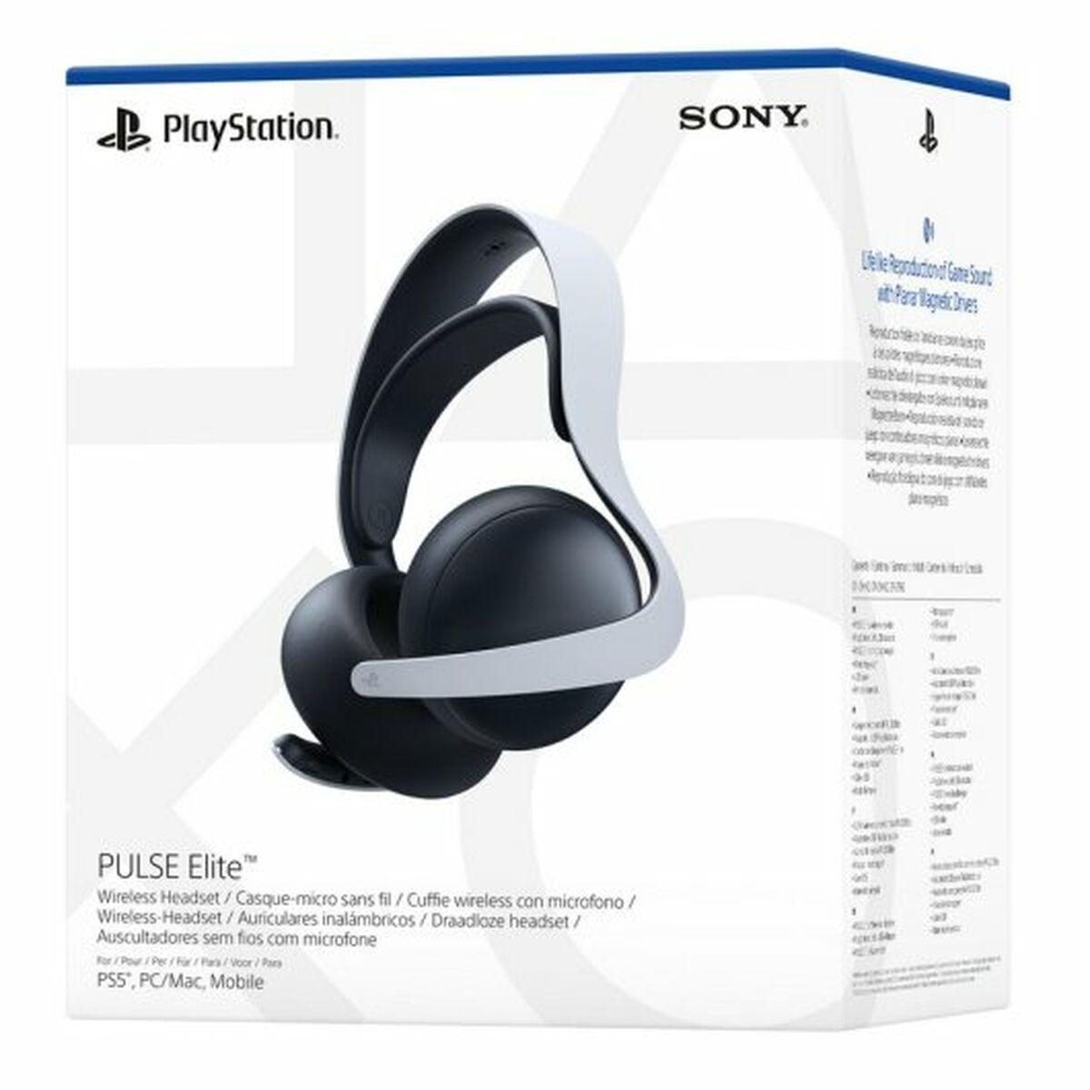 Cuffie wireless Sony Playstation 5 Pulse Elite bianco/nero