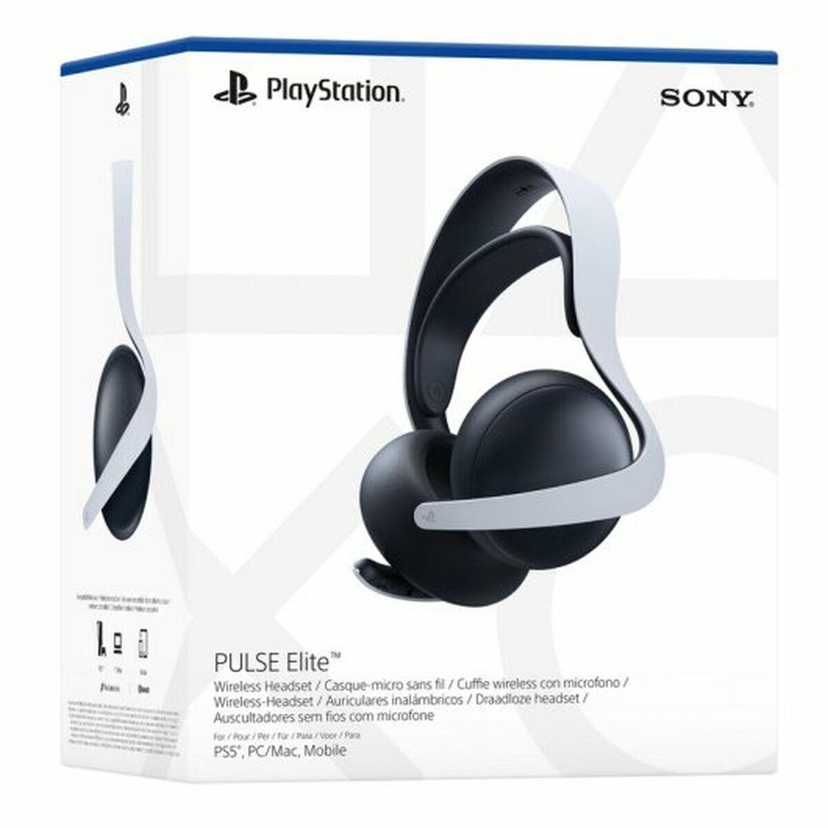 Cuffie wireless Sony Playstation 5 Pulse Elite bianco/nero