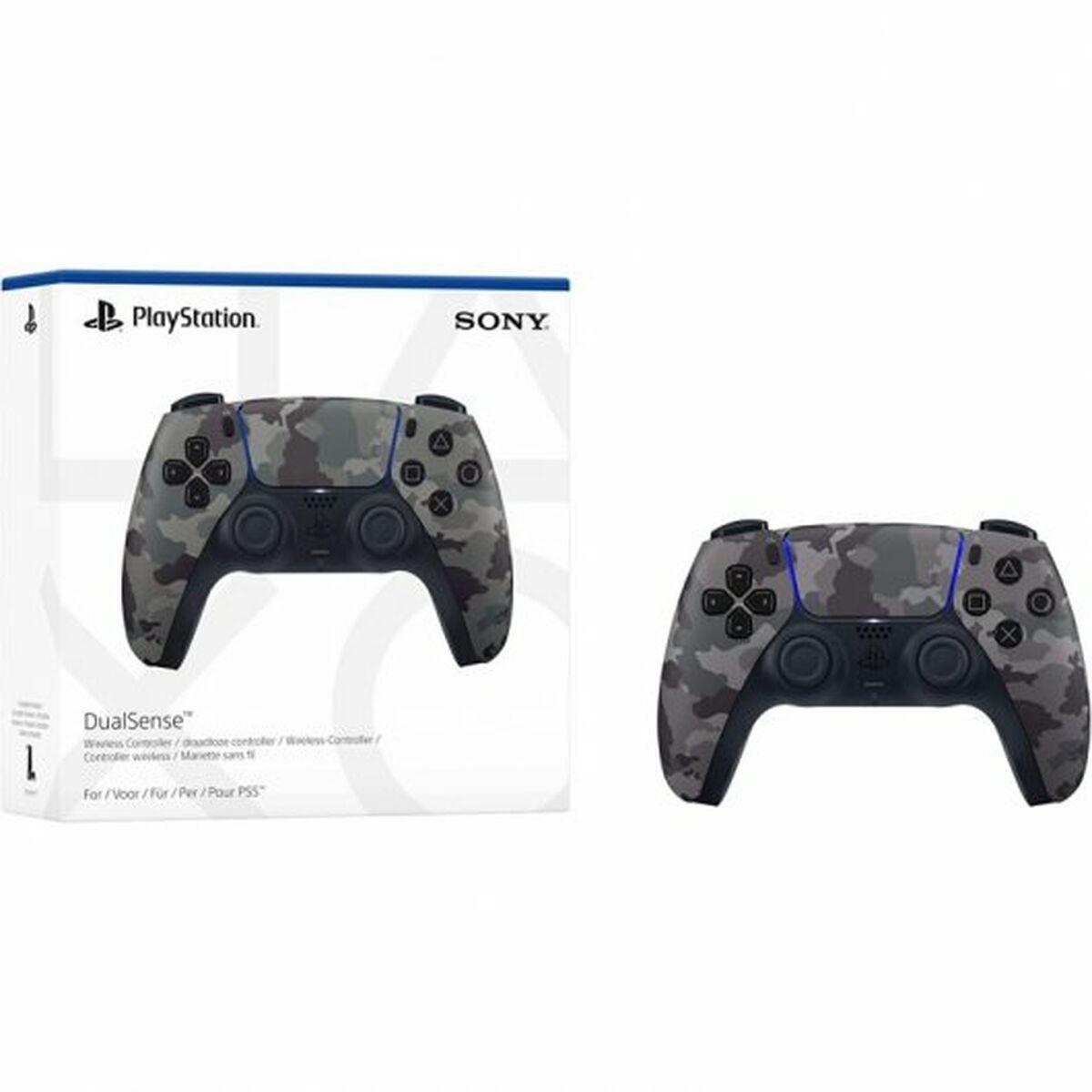 Controller wireless Sony Playstation 5 DualSense grigio mimetico