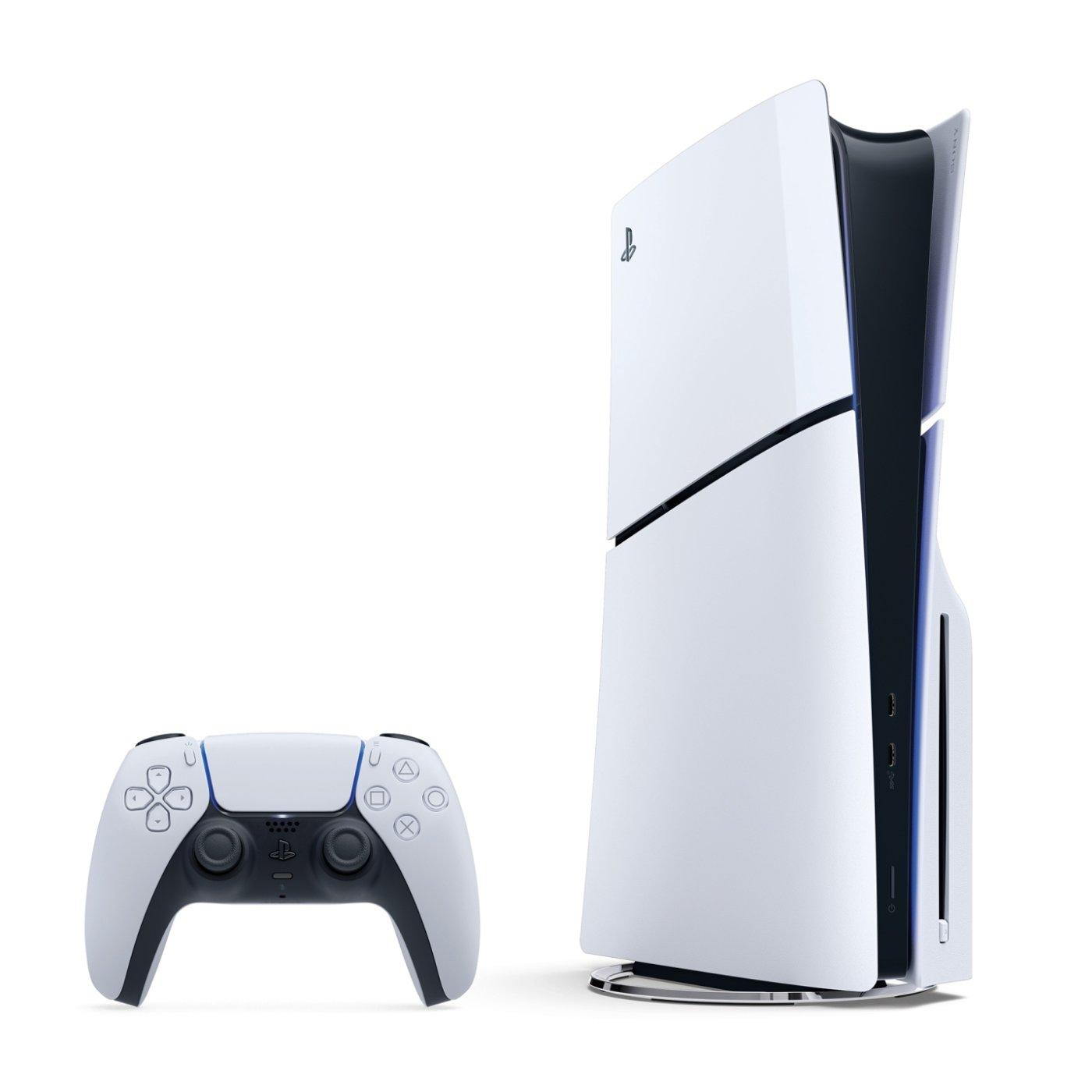 Sony PlayStation 5 Slim con unita Blu-Ray | Console di gioco | Disco da 1 TB, 1x pad Dual Sense
