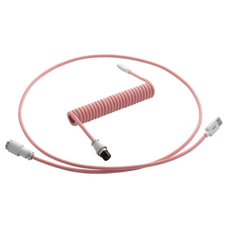 Cablemod CM-PKCA-CWAW-OW150OW-R cavo USB 1,5 m USB A USB C Arancione (CableMod Pro Coiled Keyboard Cable USB A to USB Type C 15